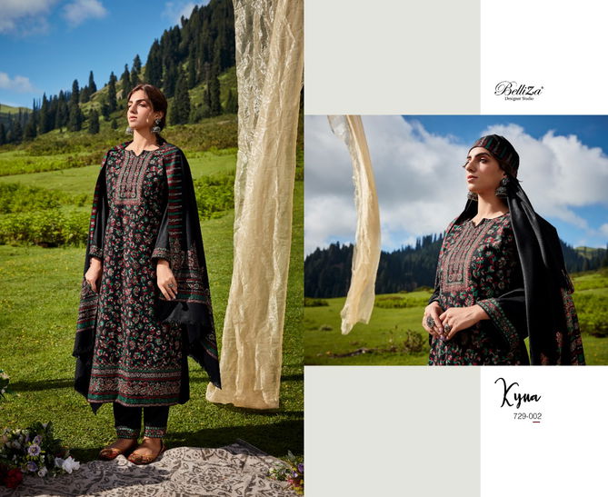 Faariah By Belliza Designer Heavy Pashmina Salwar Kameez Catalog